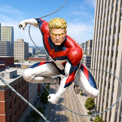 Rope Flying Hero Prime 1.0.8 APKMOD Free Download